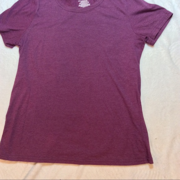 🤑BOGO🤑 CREW NECK, SHORT SLEEVE PURPLE T-SHIRT - Picture 5 of 11